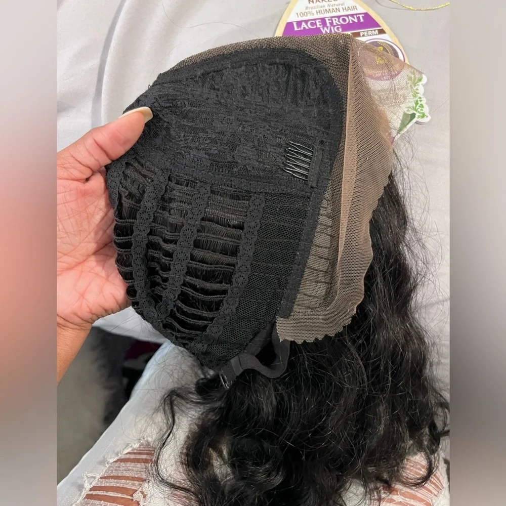 Brazilian Natural 100% Human Lace Front Wig - Picture 12 of 14